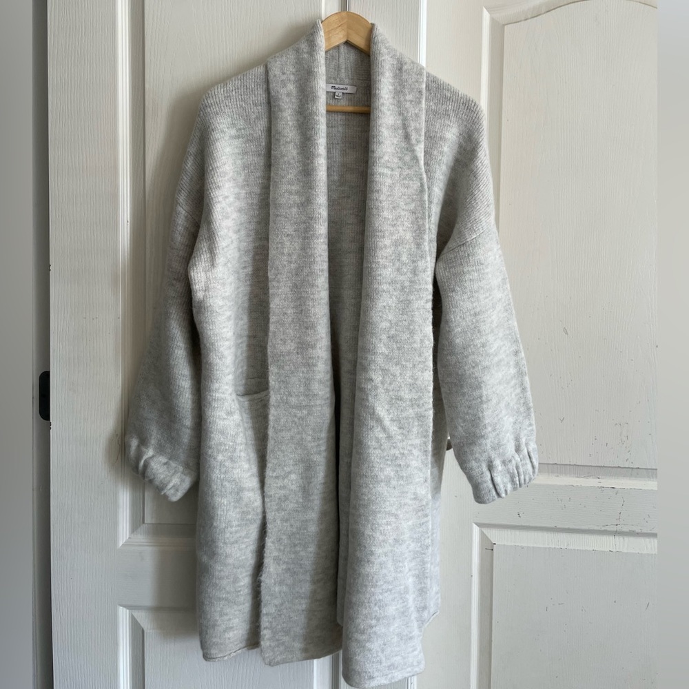 MADEWELL Glenridge Shawl-Collar Sweater Coat